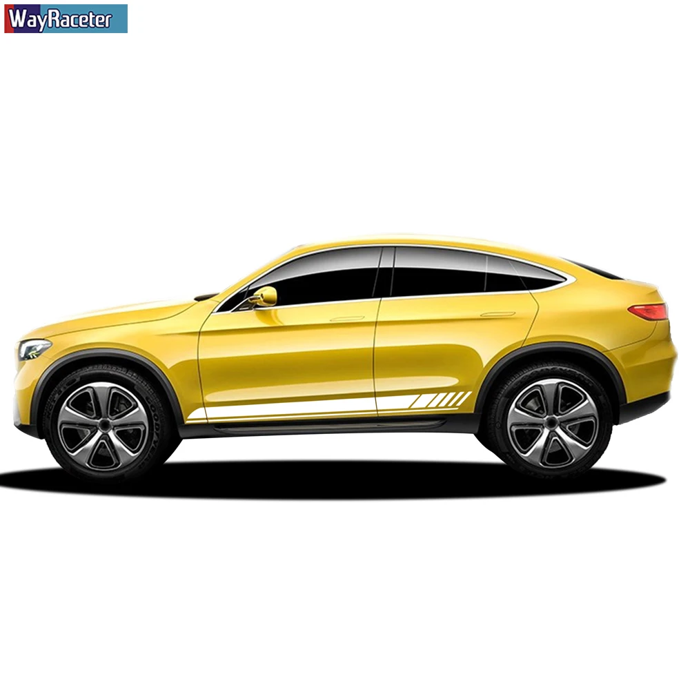 Наклейка на юбку с боковыми полосками Edition 1 наклейка для Mercedes Benz GLC Class X253 Coupe C253