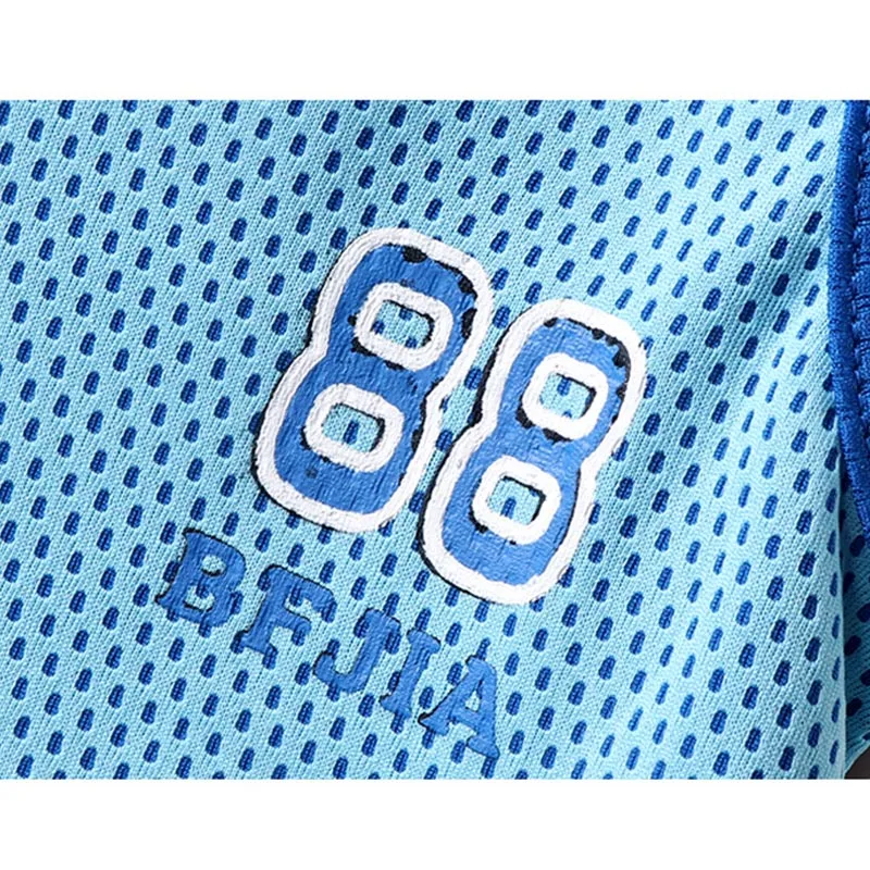 Детская спортивная баскетбольная майка для мальчиков Джерси Униформа футболка +