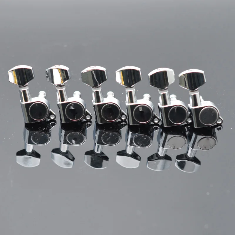 kostenloser versand gitarre versiegelt kleine peg tuning pegs tuner mechaniken für akustische elektrische gitarre gitarre teile mit logo free glo