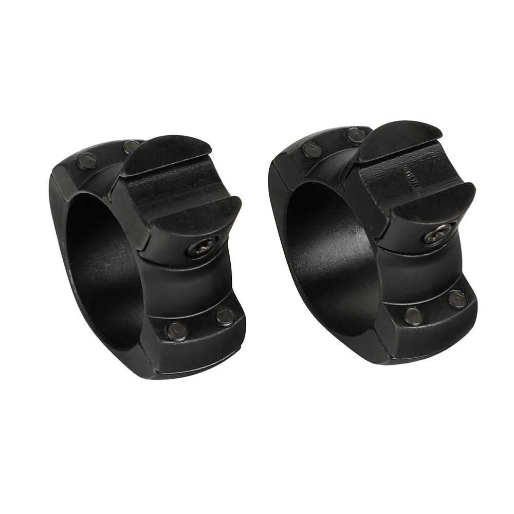 

25.4mm or 30mm Diameter Steel Low Medium High Profile 11mm 3/8 Dovetail .22 Airgun Hunting Trail Rifle Scope Rings Mount Rings