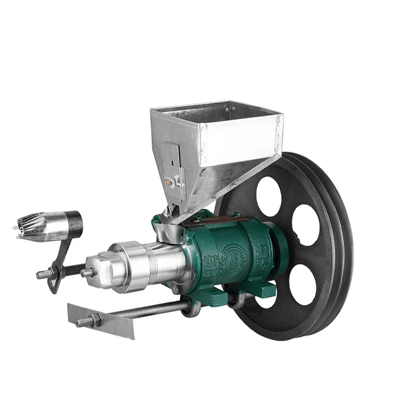 

free shipping corn and rice extruder machine with 7 mould commercial use
