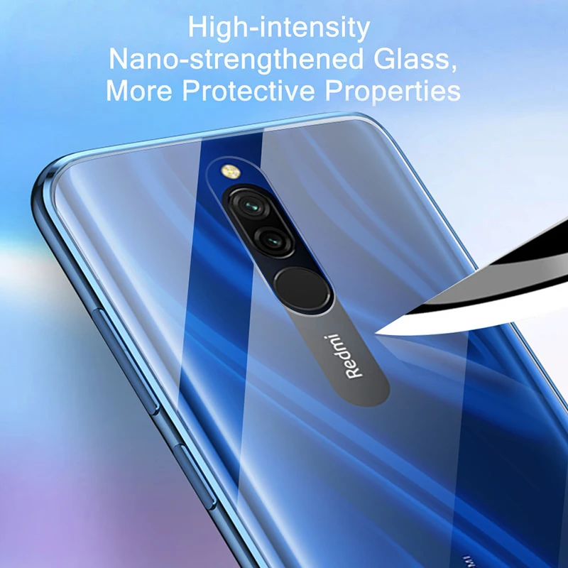 Natrberg 360 Полный Чехол для Xiaomi Redmi 8 чехол магнитный металлический двойной закаленное стекло задняя крышка Жесткий чехол для Redmi 8A 8 A Pro Чехол