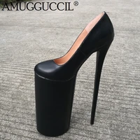 customize 2021 new plus big size 37 47 black fashion sexy 30cm high heel platform spring female lady shoes women pumps d1303