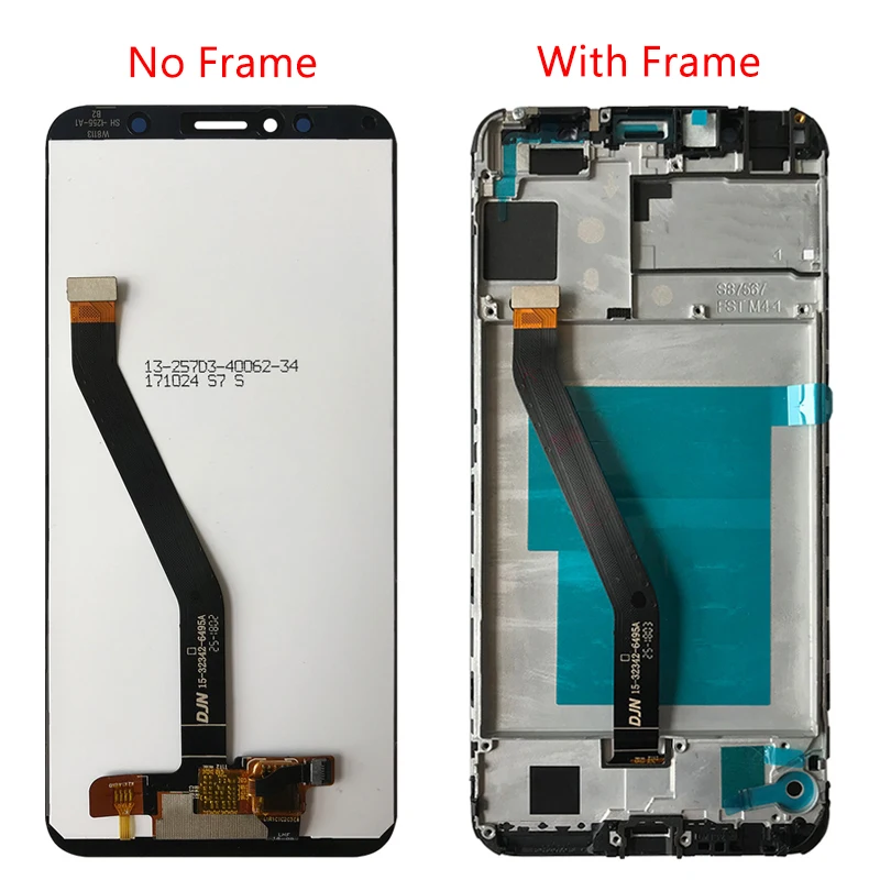 100% протестированный ЖК дисплей для Huawei Honor 7A Pro / 7C AUM l41жк дигитайзер в сборе Y6 2018