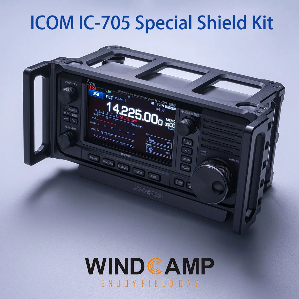 Оригинальный чехол WINDCAMP Design ARK-705 защитный для переноски радиоприемника ICOM 705 IC-705