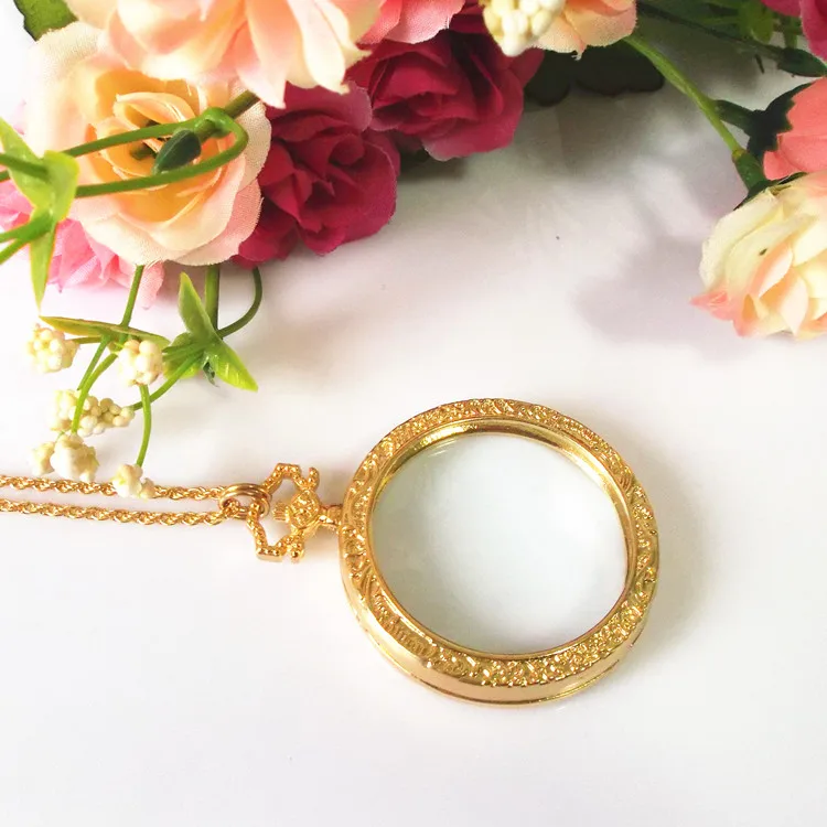 1 шт. 3х портативное креативное модное ожерелье для чтения кулон лупа