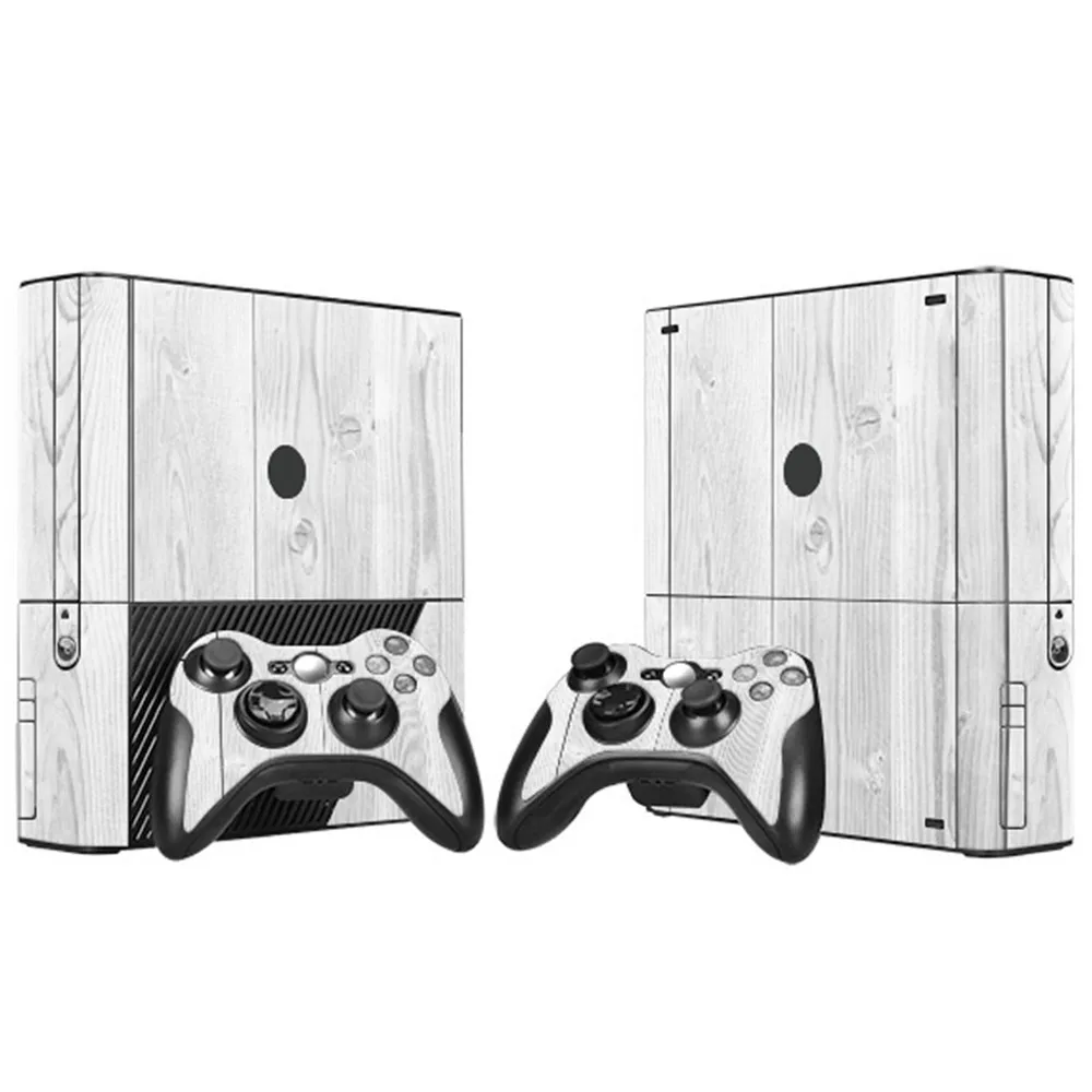 Виниловая Защитная Наклейка для Microsoft Xbox 360 E и 2 чехла контроллеров|Наклейки| |