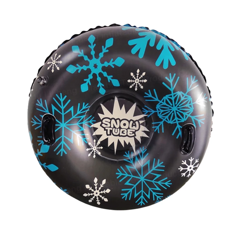 Прочный 1 человек утолщенный нижний надувной буксируемый Снежный сани трубка с 2