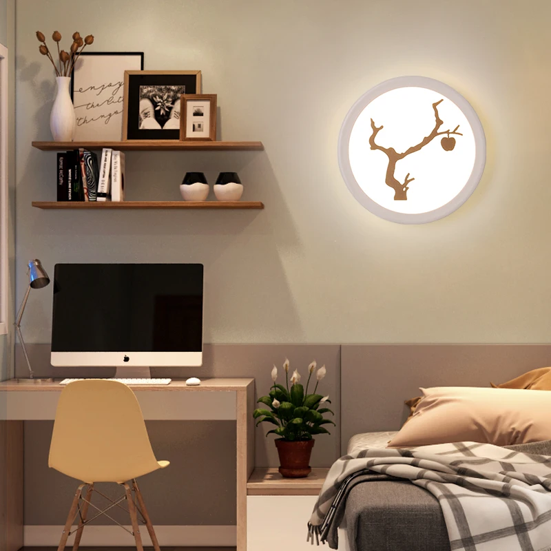 Современные светодиодсветодиодный настенные светильники простой прикроватный