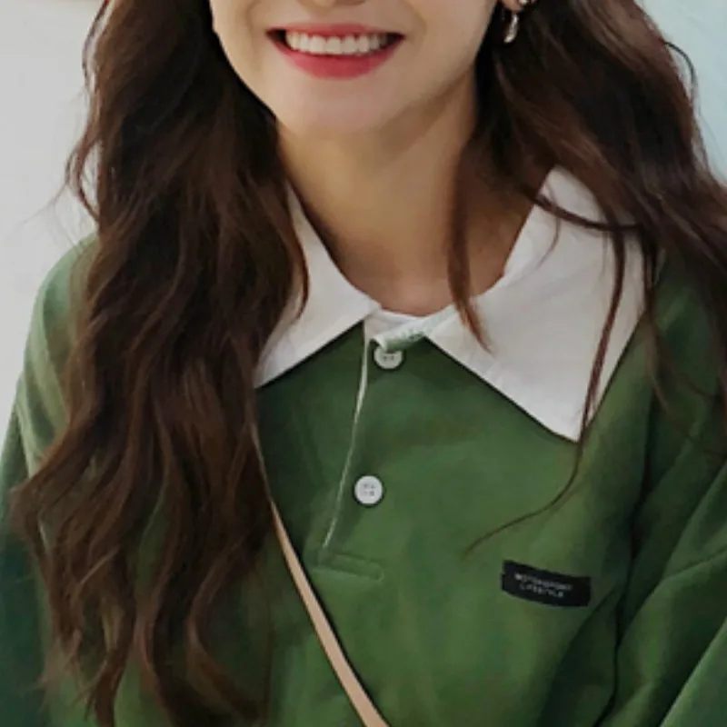 Женские толстовки с принтом свободные пуловеры длинным рукавом свитшоты в