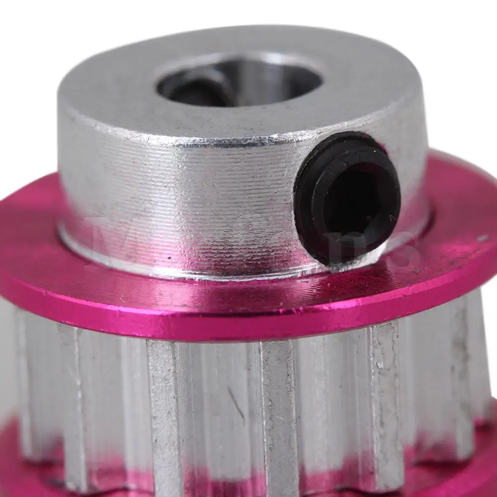 Mxfans розовый красный цвет алюминиевый сплав 13T шкив шестерни для Сакура CS D3