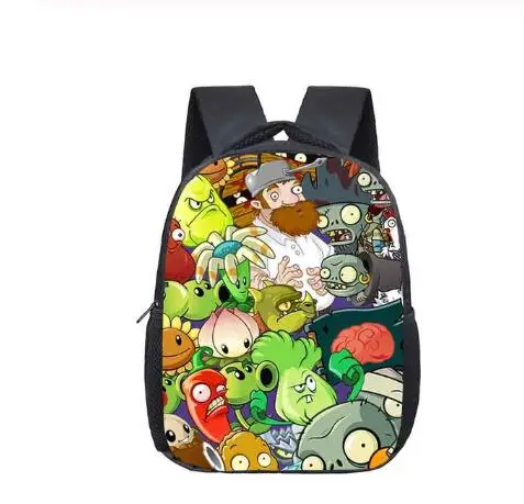 12 дюймов Растения против Зомби детские сумки для детского сада школьные книги