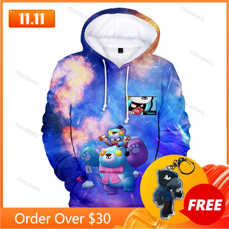 

Shooter Children's Crow Shoot Game 3D Print Hoodie Womens Clothing Sweatshirts Thin Women Kids Tops 2021 Boys Girls