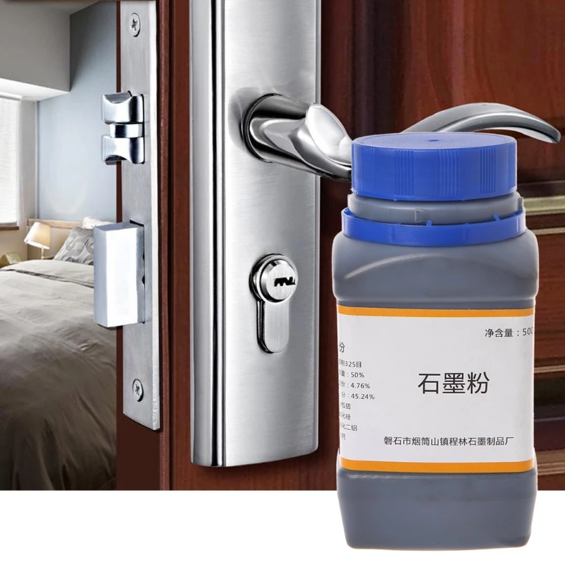 

500g Graphite Fine Powder Lubricant For Lock Locksmith Cylinder Car Padlock New