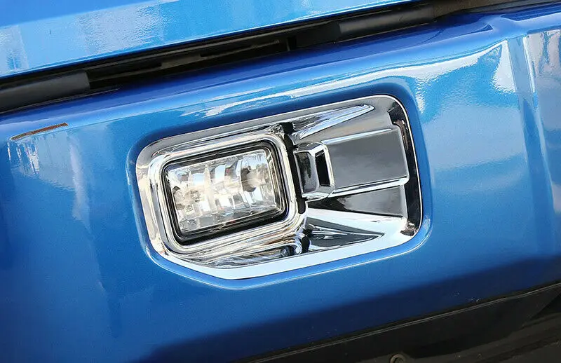 

Fit for Ford F-150 2015-2016 Chrome ABS Exterior Front Fog Light Frame Decor 2pc