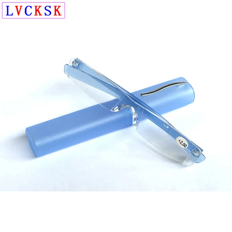 Модная ручка для очков чтения полимерная линза цельная портативная мини лупа