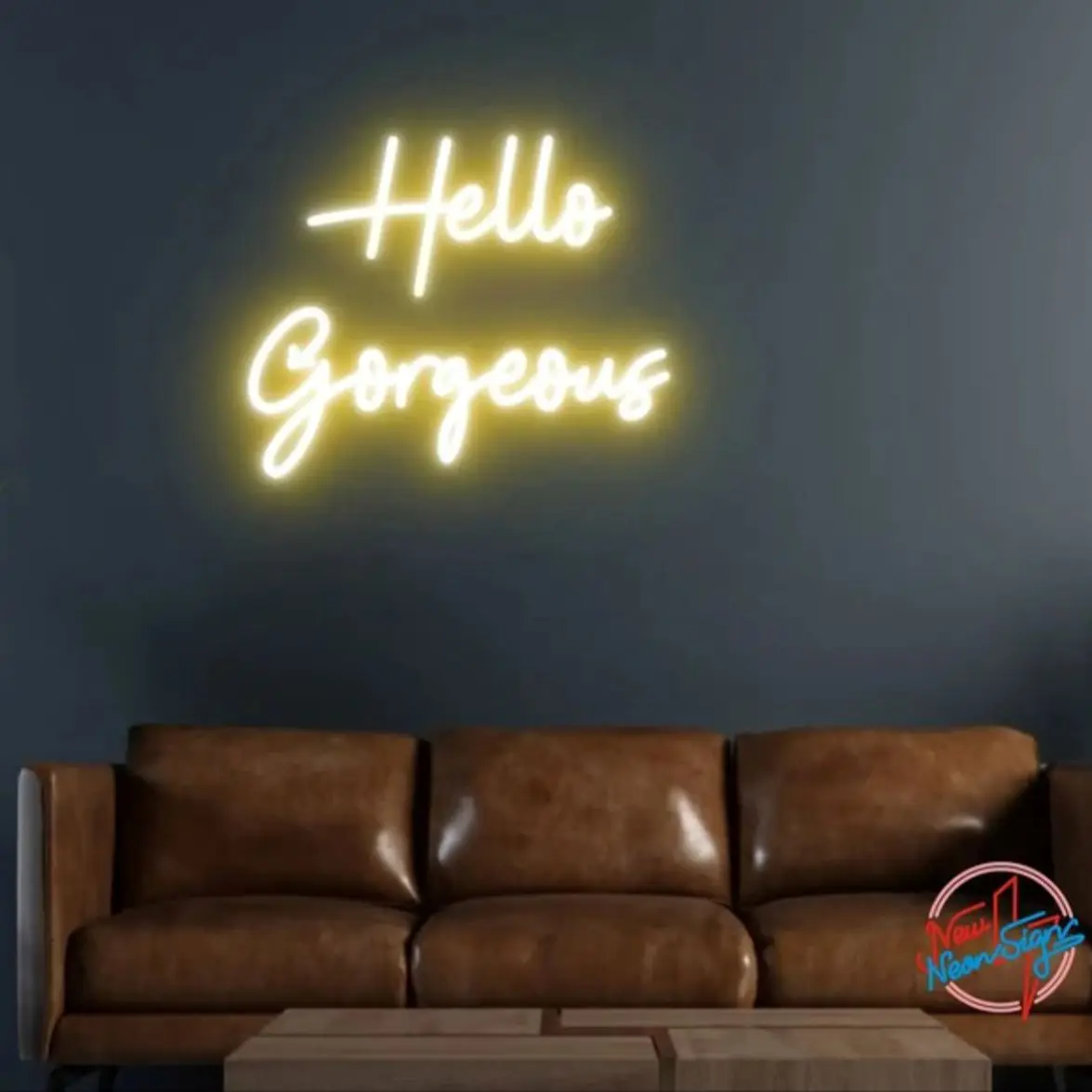 Hello Gorgeous Wedding Neon Sign Handmade Custom Led Neon Sign Wedding Light Sign Neon Led Sign Neon Lights Custom Neon Light