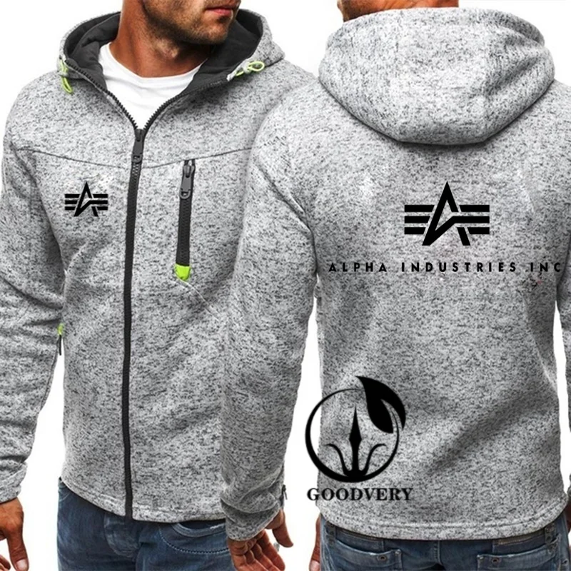 

Мужская толстовка с капюшоном на молнии ashion, осенние толстовки в стиле хип-хоп, Мужская однотонная толстовка, спортивный костюм