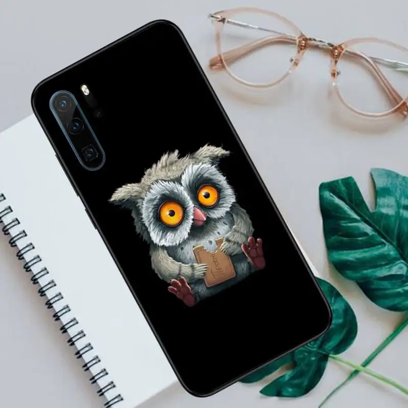 

Owl Phone Case For Huawei honor Mate P 9 10 20 30 40 Pro 10i 7 8 a x Lite nova 5t