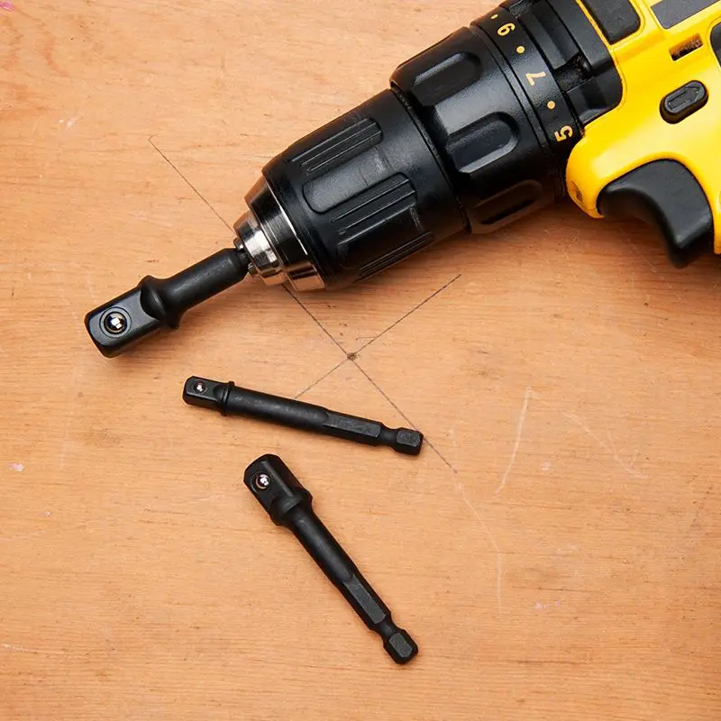Ударный адаптер/удлинитель | превращает дрель в высокоскоростную гайковерт 1/4