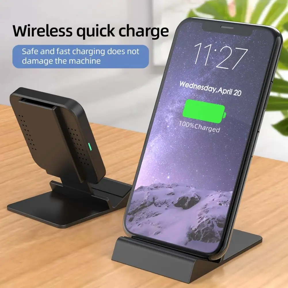 

3 in 1 10W Multi-function Phone Earphone Smart Watch Wireless Charger Adapter