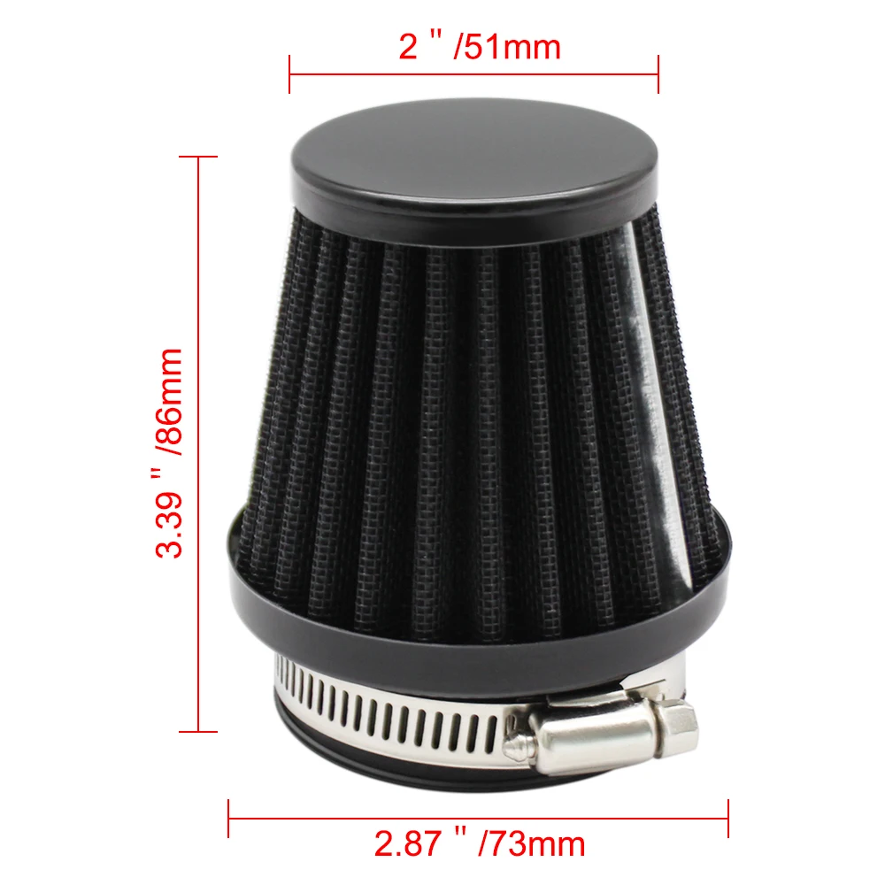 35 38 42 45 50 55 58 мм карбюратор мотоцикла воздушный фильтр впускная труба грибовидная