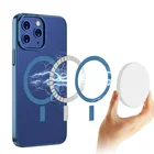 Прозрачный Магнитный чехол для IPhone 13 Pro Max Mini Magsafing с поддержкой беспроводной зарядки