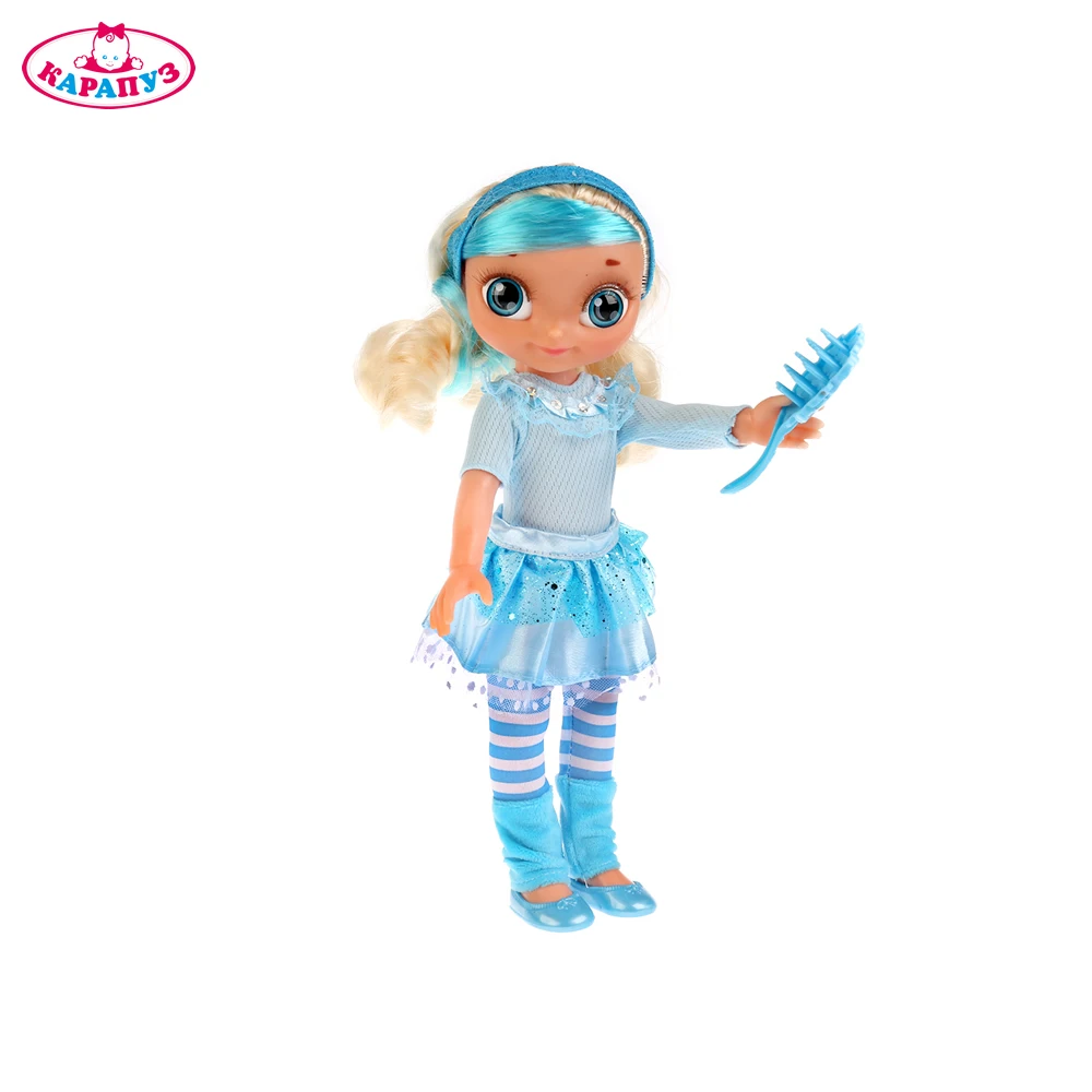 Кукла КАРАПУЗ Сказочный Патруль Снежка 33см озвученная с дополнительным набором