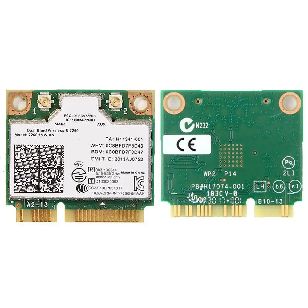 Двухдиапазонная беспроводная сетевая карта для Intel Dual Band wireless AN 7260 7260HMW 2 4G и 5G