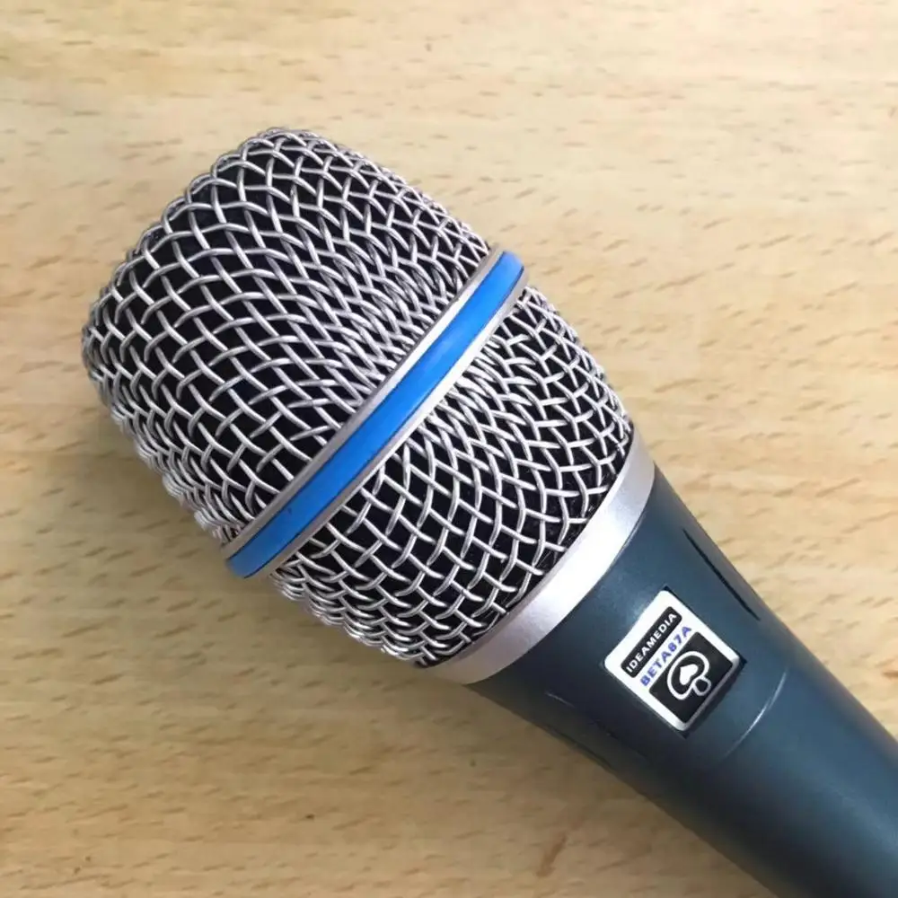 2 шт./лот высококачественный суперкардиоидный вокальный микрофон Beta87A 87A 87 A Mike с