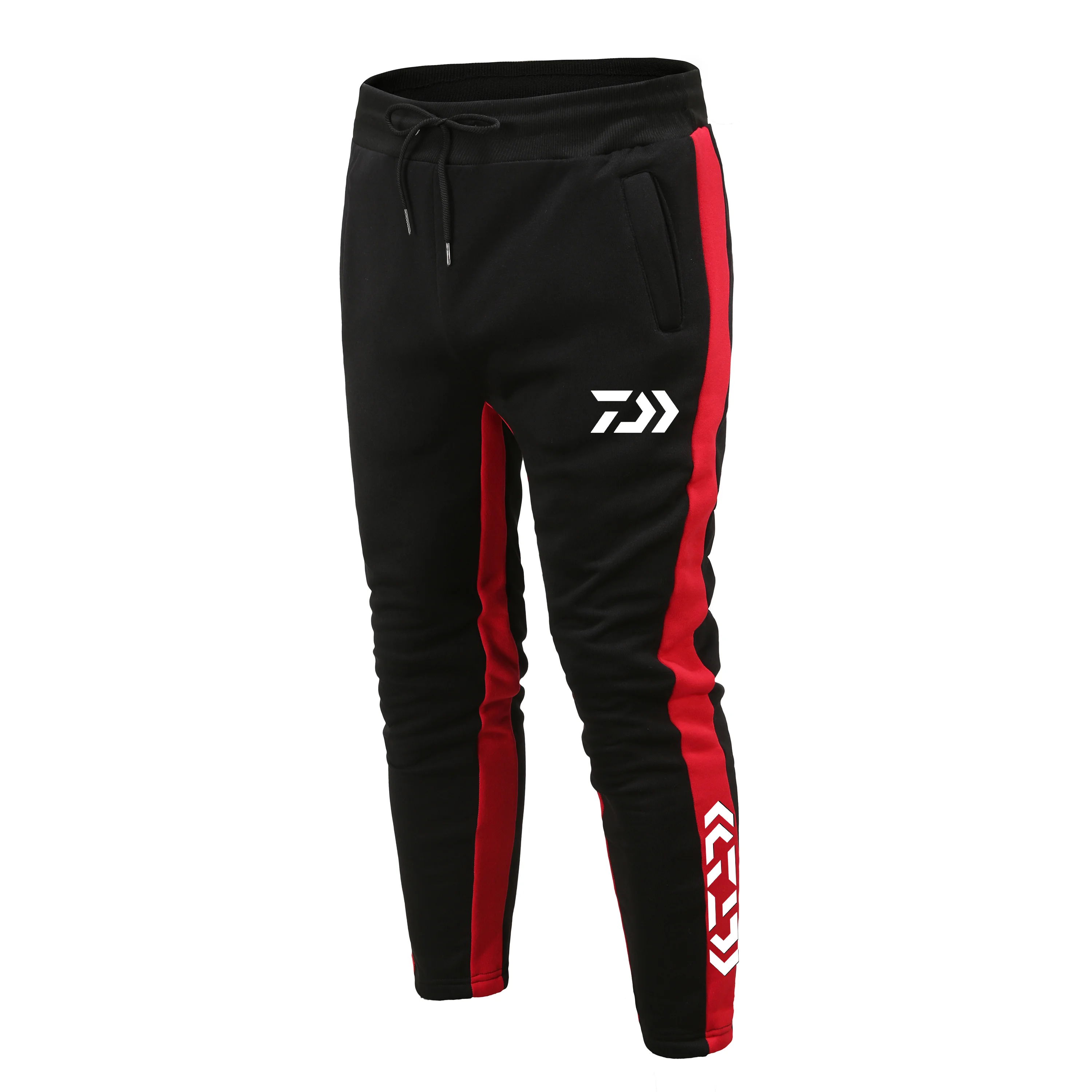 

2021 Daiwa Autumn Winter New Arrivals Daiwa Men's Casual Patchwork Sweatpants Fashion Men's Casual Morning Running Trousers
