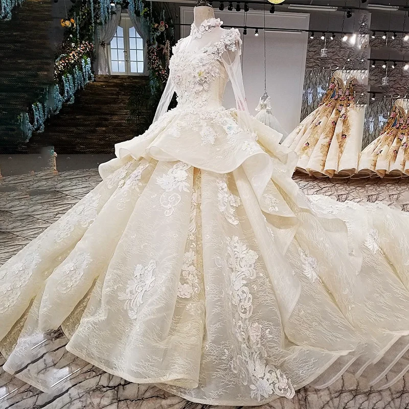 LS21769 свадебные платьяНовый бальное платье кристалл вышитый бисером свадебное