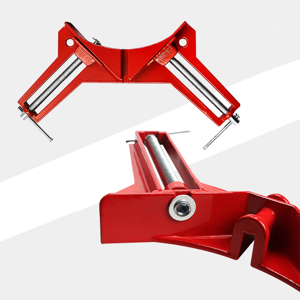 

New Right Angle Clip Multifunction 90 Degree Picture Frame Corner Clamp Fishtank DIY Holder Quick Fixed Woodworking Hand Tool