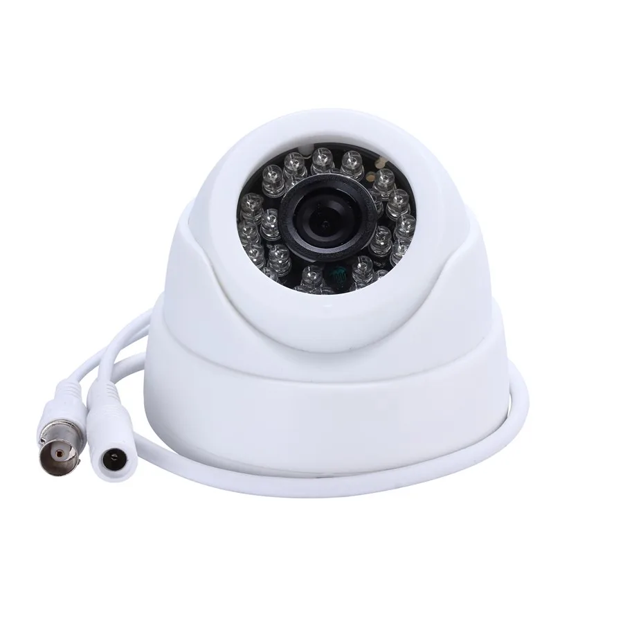 HAMROL CCTV камера 1/" Цвет CMOS реальная 700TVL Высокое разрешение 24 светодиодный Nightvison Крытый купольная камера аналоговая камера безопасности