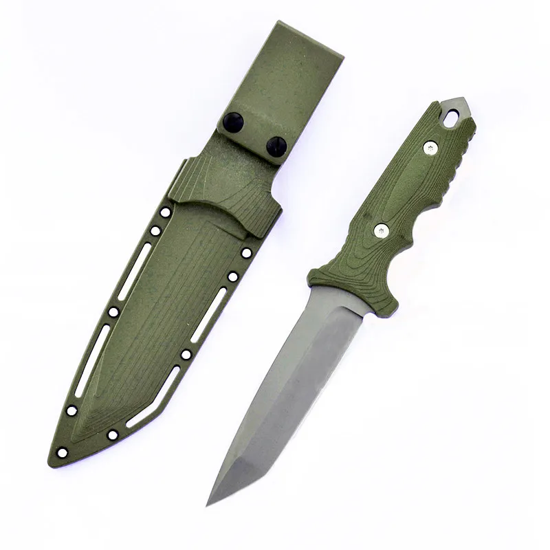 

Outdoor tactical knives Fixed blade knife rescue EDC defense survival tool Tanto Field camping hunting fishing knifes bushcraft