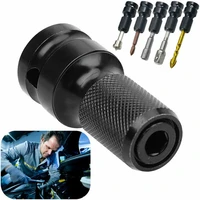 socket adapter set 12inch drive to 14in hex ratchet socket wrench socket adapter spanner set impact drilling bits driver hot