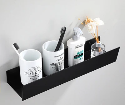 Ванная комната стеллаж для хранения Настенный Алюминий простые удобства