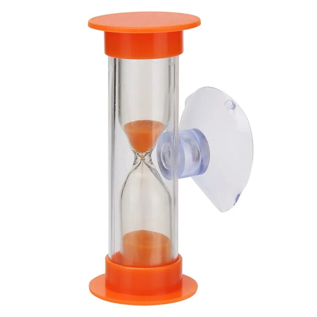 

3 Minutes Kids Teeth Brushing Timer With Suction Cup Home Decoration Handmade Hourglass Children's Brushing Timer Home Care