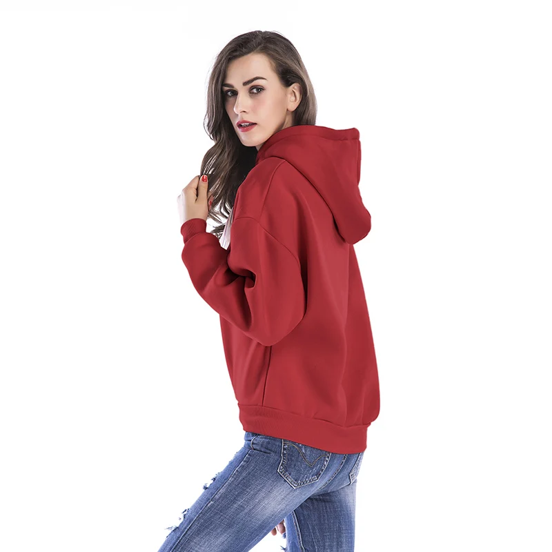 

SKTSUUC Print Sweatshirts Women 2019 Autumn Winter Hoodie Women Long And Loose Oversize Hoodies Woman Long Sleeve Hoody