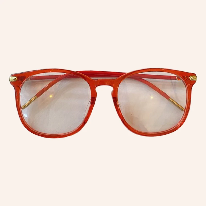 

Brand Designer Myopia Glasses Frame Women&Men Round Frame Nearsighted Prescription Glasses Frame High Quality