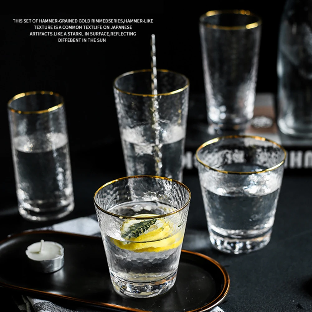 1 шт шаблон молотка Пномпень японский стиль вино вода стеклянная чашка питьевое