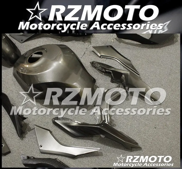 

Injection Mold New ABS Motorcycle Fairings Kit Fit for Kawasaki Ninja300 ZX300R EX300 300R 2013 2014 2015 2016 2017 Gray Black