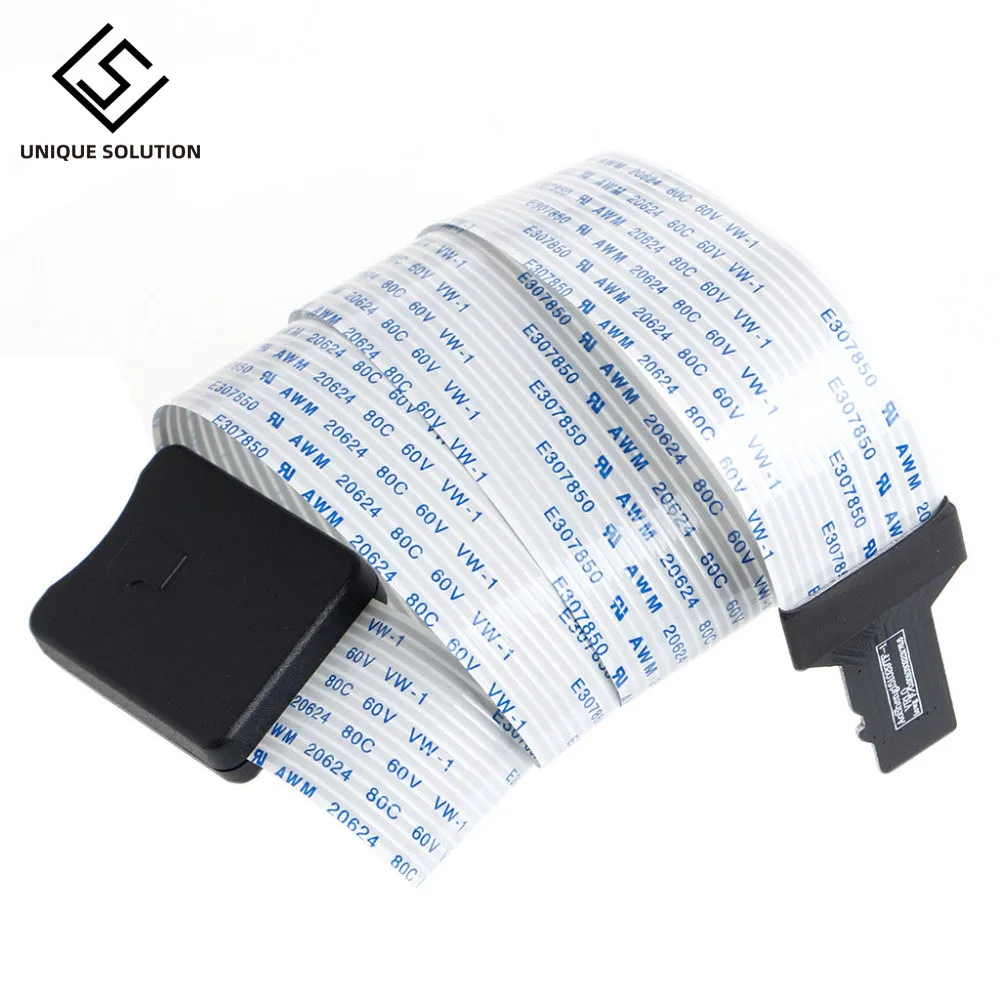 Кабель удлинитель Micro SD на карту Гибкий адаптер шнур линейка для одного