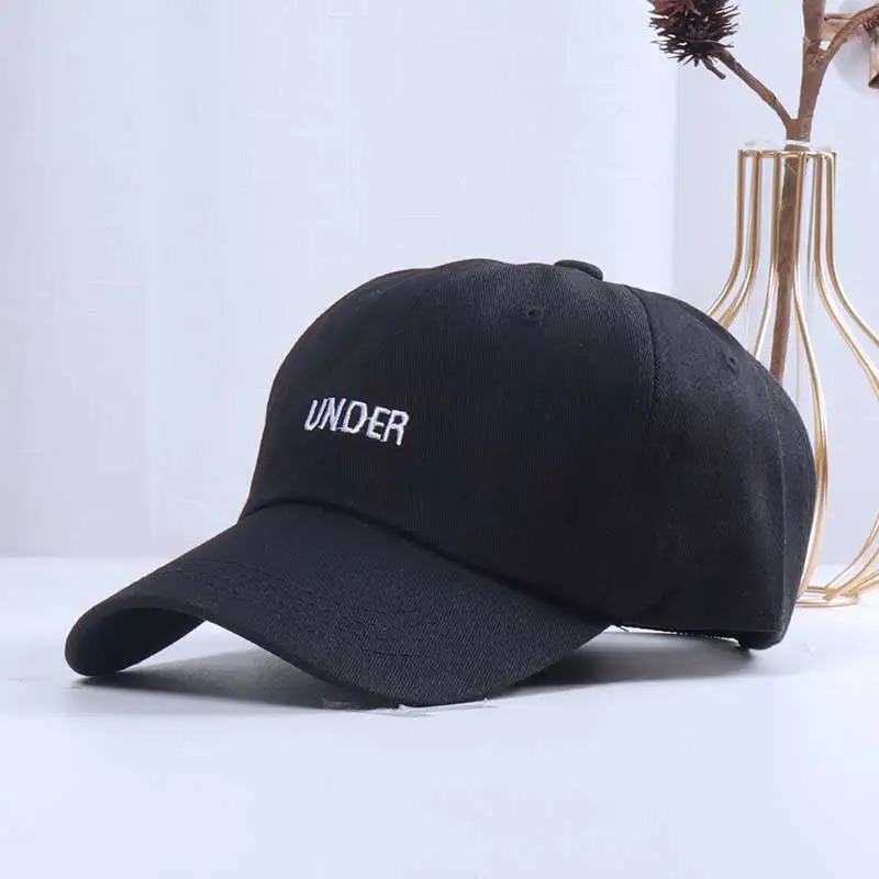 Модная хлопковая бейсболка простая Женская Повседневная Нейтральная