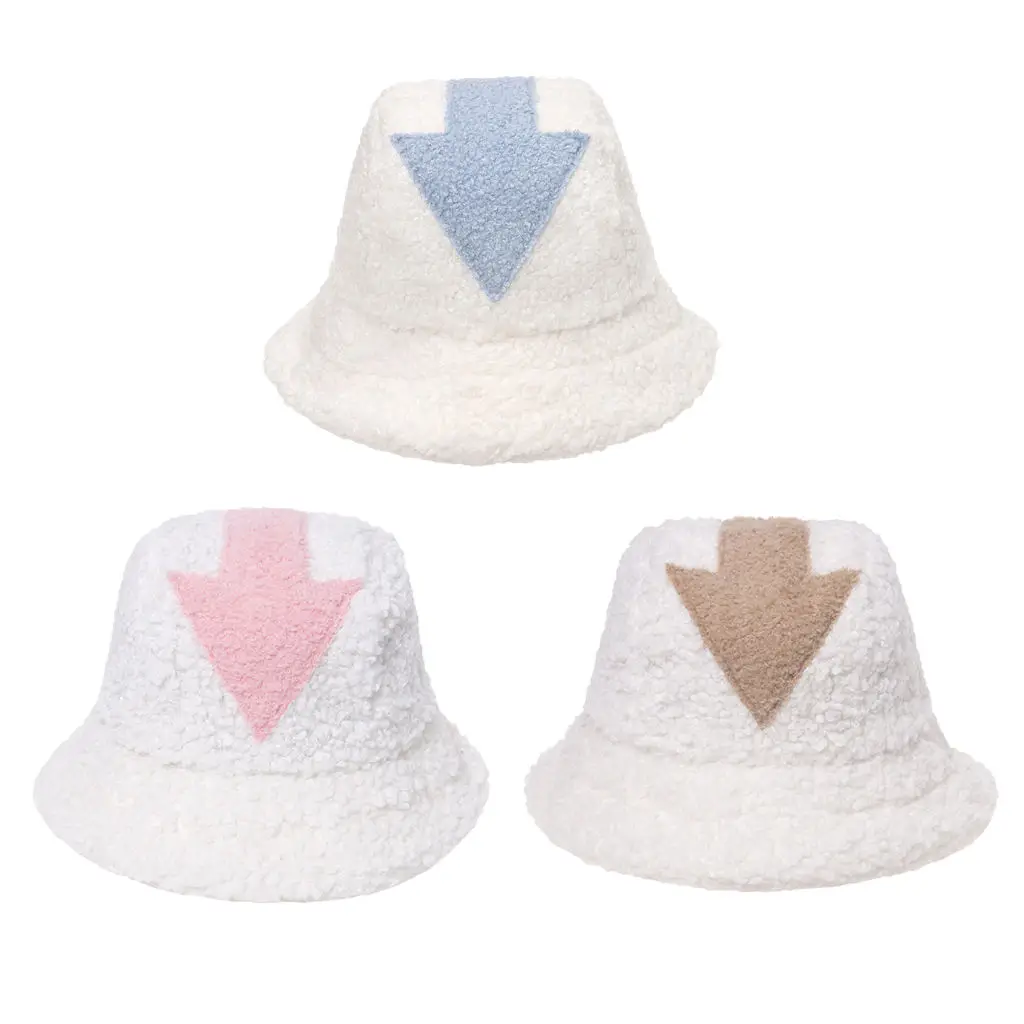 Lamb Wool Fisherman Hat Women Winter Cold Sports Outdoor Gardening | Аксессуары для одежды