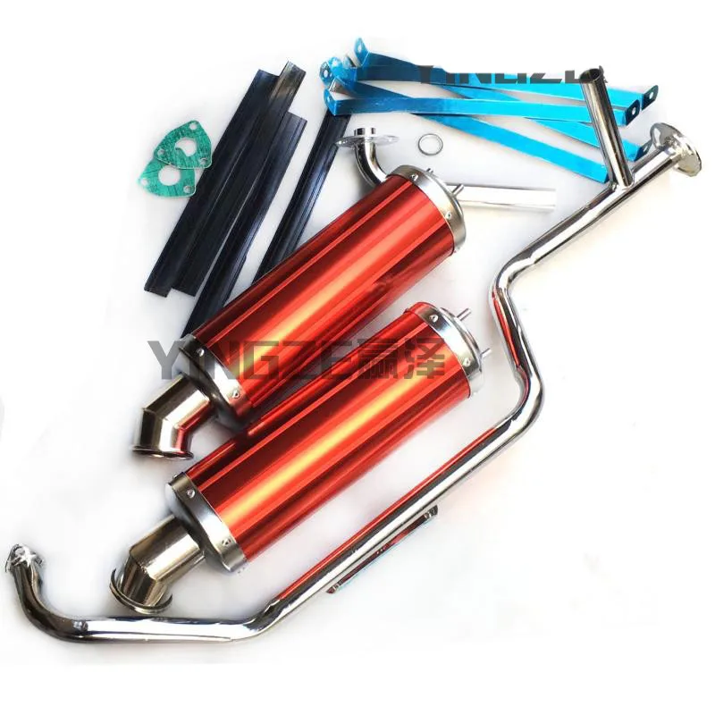 Выхлопные трубы для квадроцикла GY6 150CC GO KART KARTING детская коляска ATV UTV | Автомобили и