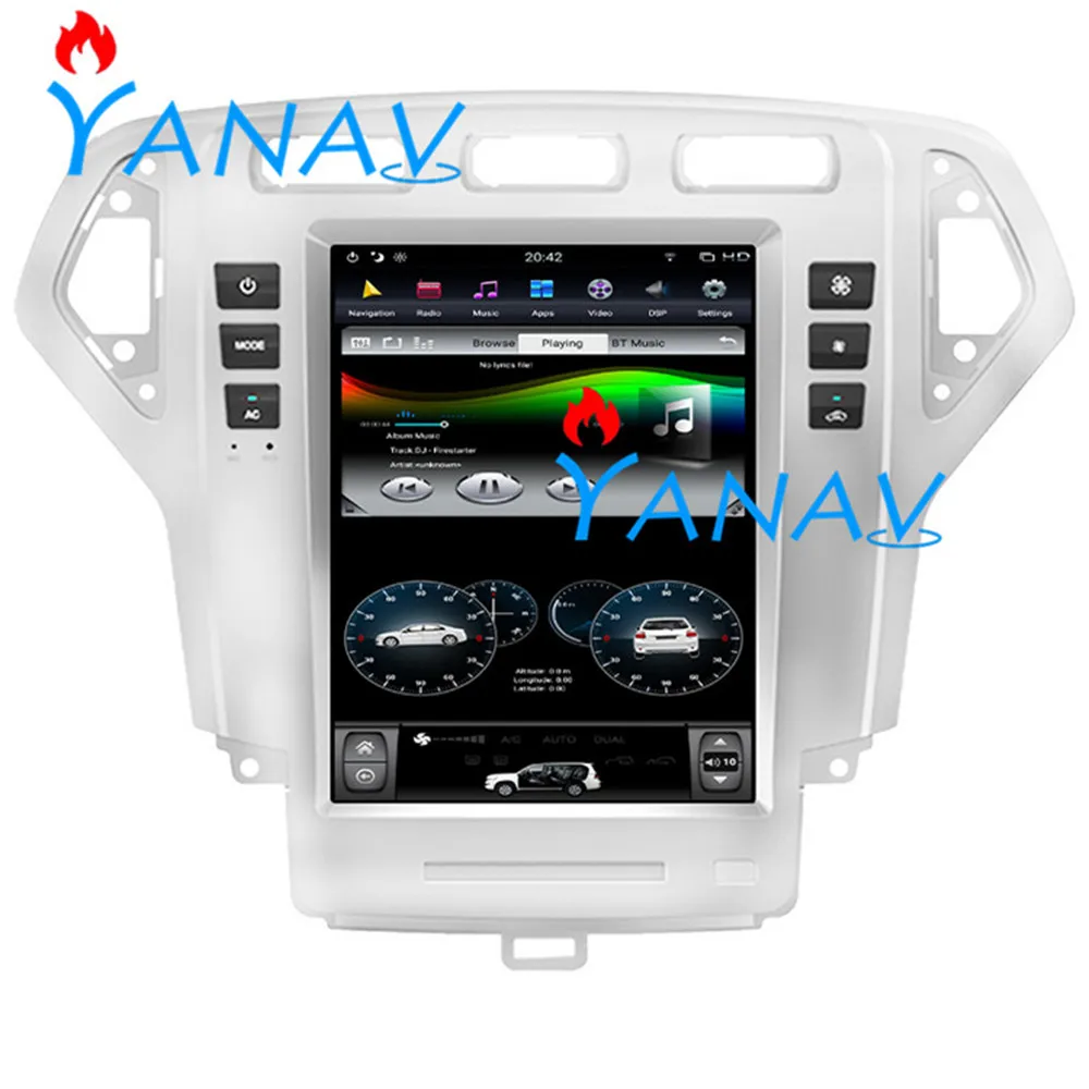 

Android Vertical screen car audio MP3 player For Ford-mondeo /fusion mk4 2007-2011 GPS navigation car stereo multimedia player