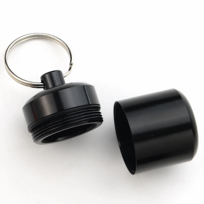 EDC Aluminum Alloy Waterproof Box Mini Portable Medicine Bottle Drug Container | Спорт и развлечения