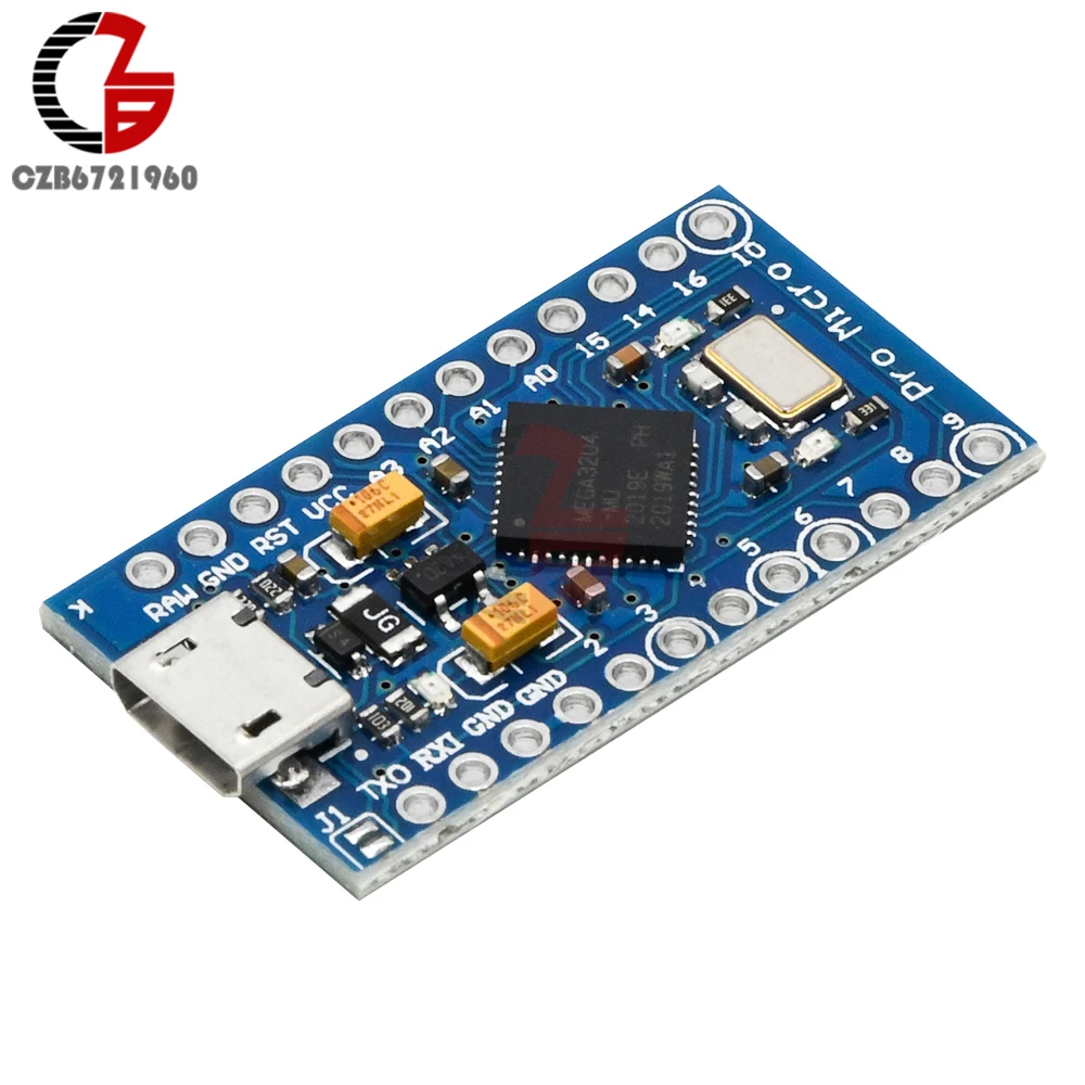 Micro USB ATmega32U4 Pro 3 V 8 МГц Доска модуль для Arduino Leonardo ATMega 32U4 контроллер заменить