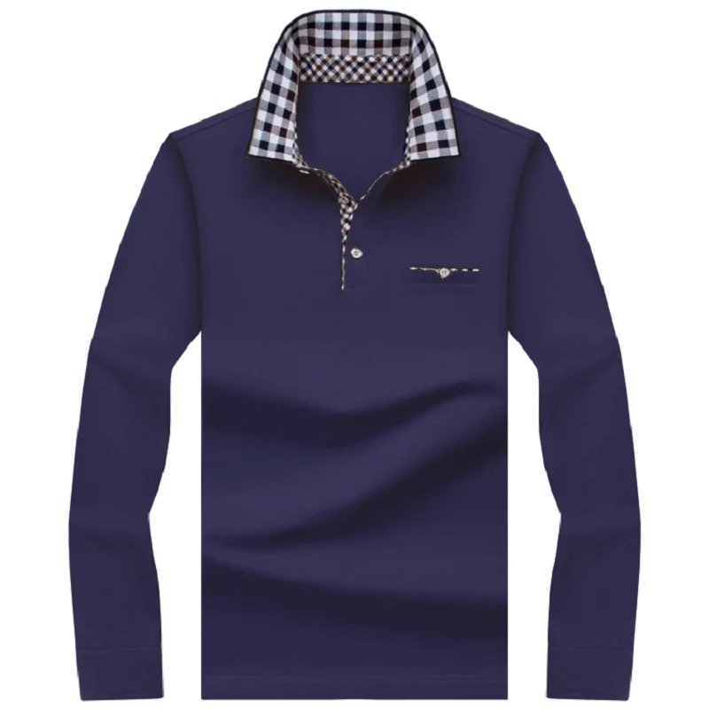 Мужская рубашка поло с длинным рукавом в полоску|brand polo men shirts|polo shirtcamisa |